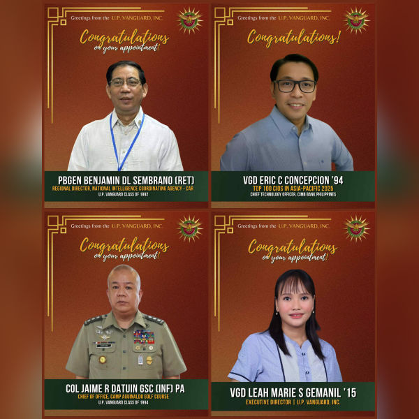 UPVI Congratulates Vanguards on New Appointments thumbnail